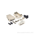 Machine DB 9P Male D-Sub Connector